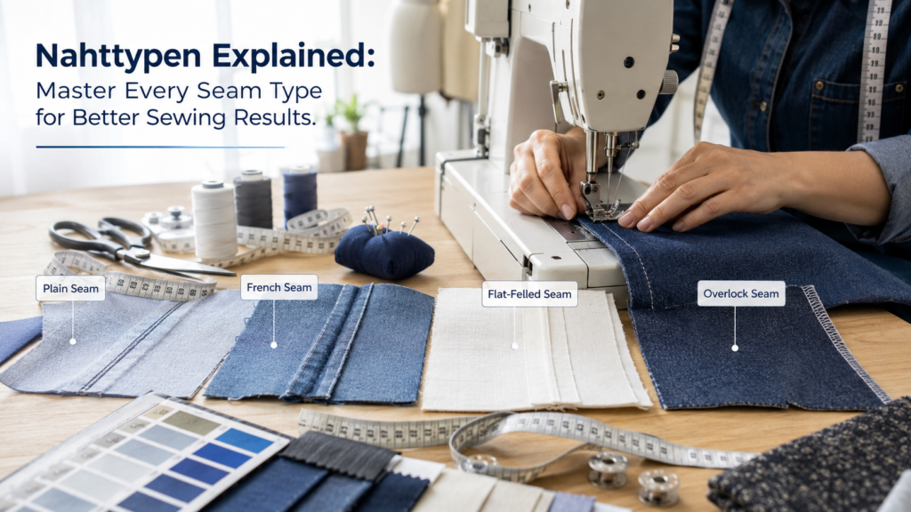 Nahttypen Explained: Master Every Seam Type for Better Sewing Results