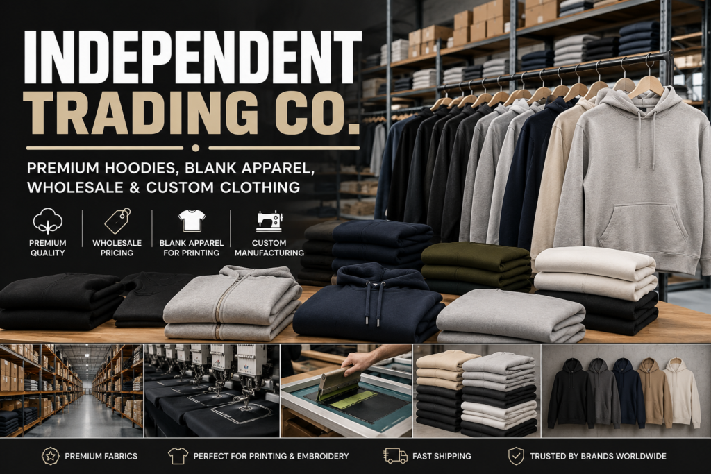 Independent Trading Co: Premium Hoodies & Blank Apparel Guide