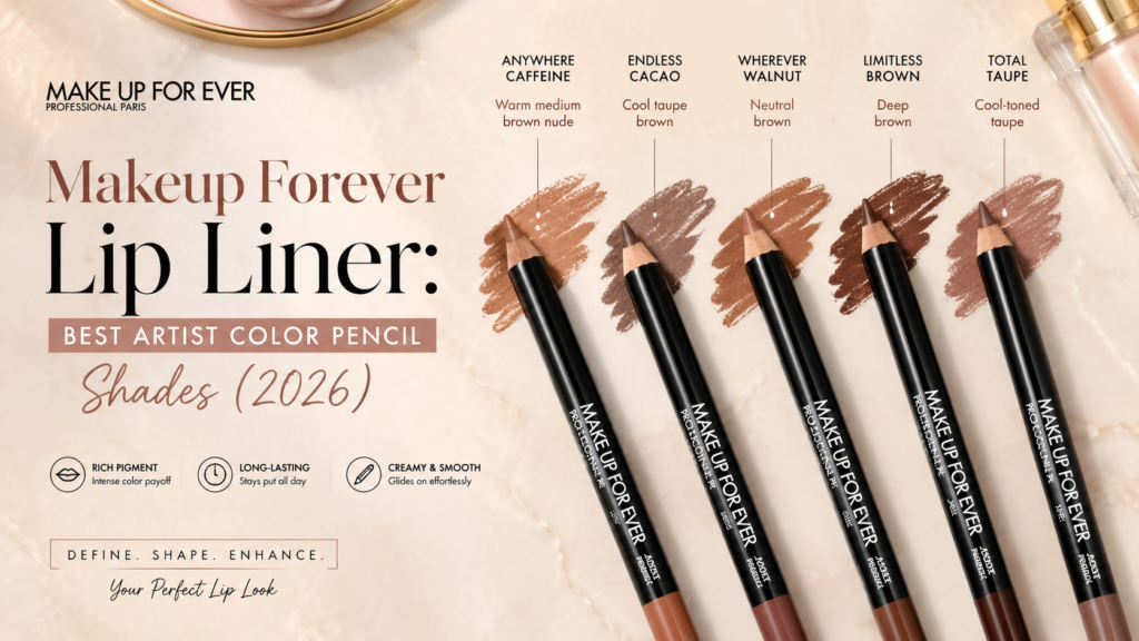 Makeup Forever Lip Liner: Best Artist Color Pencil Shades (2026)