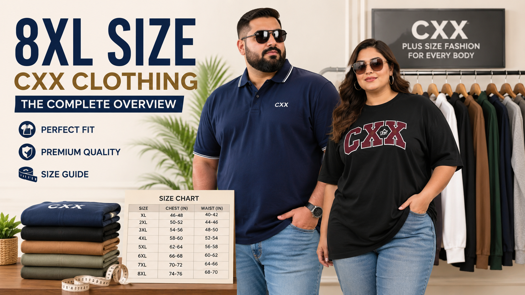 XXXXXXXXXL Size CXX Clothing: The Complete Overview