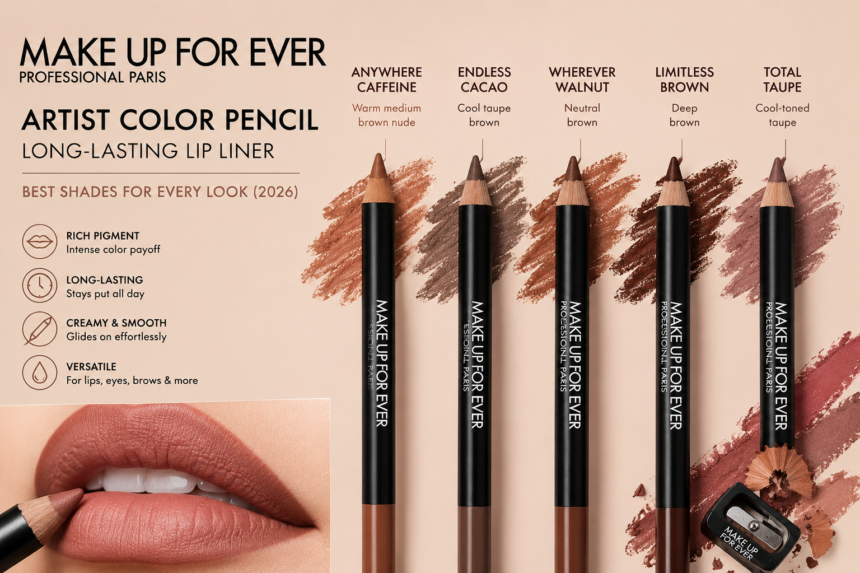 Makeup Forever Lip Liner: Best Artist Color Pencil Shades (2026)